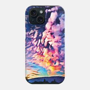 Magical Clouds in the Sky Phone Case