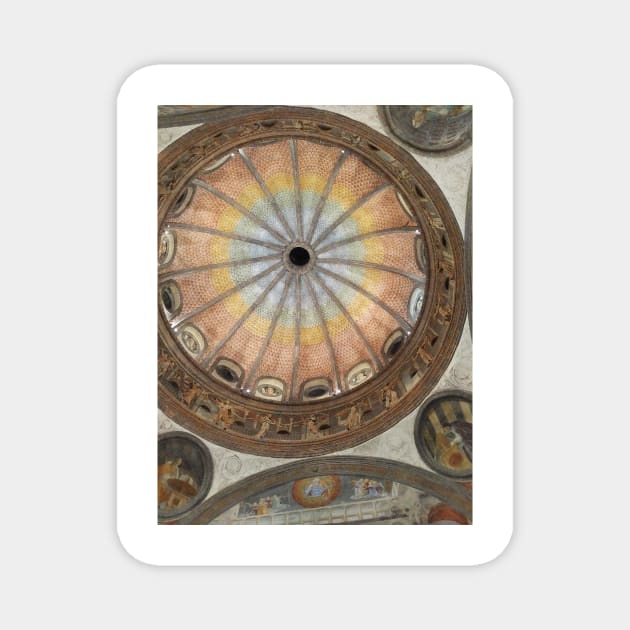 Dome of Basilica of Sant'Eustorgio, Milan Magnet by IgorPozdnyakov