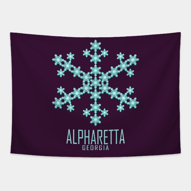 Alpharetta Georgia Tapestry by MoMido