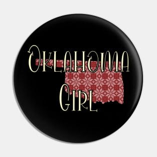 Oklahoma Girl Pin