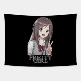 pretty girl Tapestry