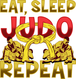 Eat Sleep Judo Repeat Magnet