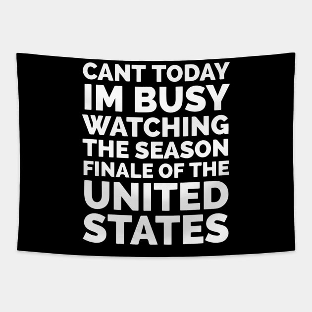 United States Season Finale Tapestry by Red Wolf Rustics And Outfitters