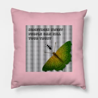 Butterfly and Ant story Pillow