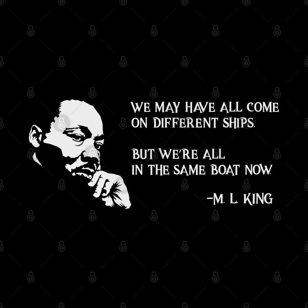 Martin Luther King Quote Freedom Protest MLK Gift by MrTeee