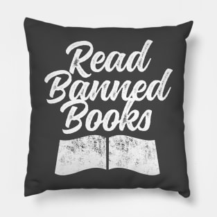 Read Banned Books Book Ban Protest Stop Banning Books Pillow