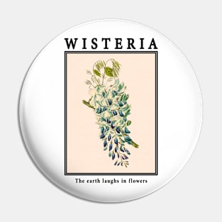 Flowers - Wisteria Pin