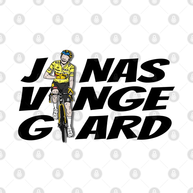 Jonas Vindegaard Champion Tour de France - Text by p3p3ncil