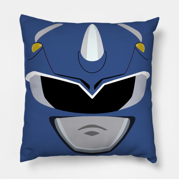 Blue Power Ranger Pillow by SimpleIsCuteToo