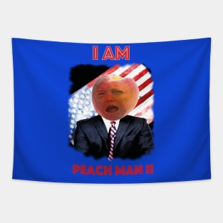 I am Peach Man 2 Tapestry