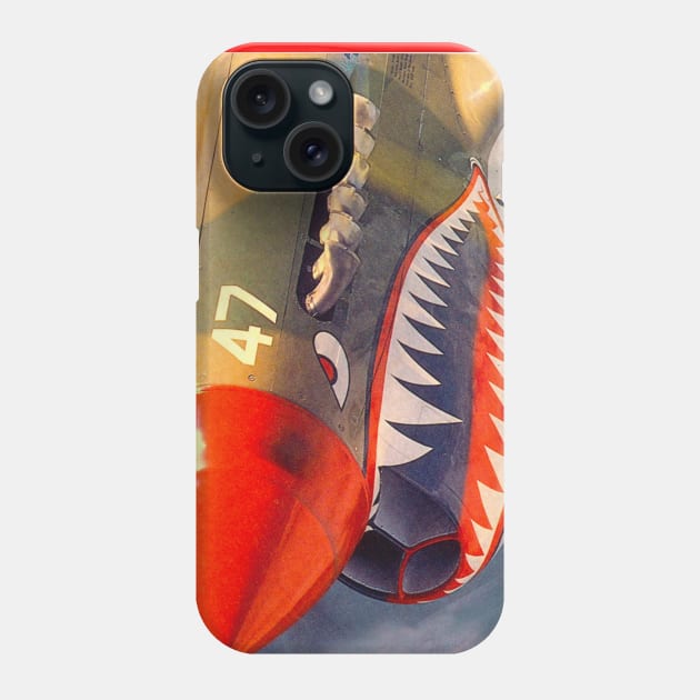 P40 Warhawk Flying Tigers Phone Case by Mobykat