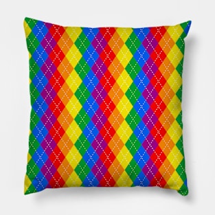 Gay Pride - LGBTQ Pride Y2K Pattern Pillow