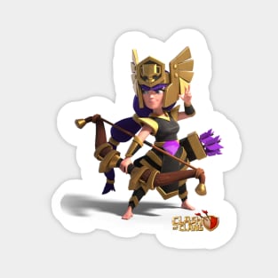 Archer Queen Warrior - Clash of Clans Magnet