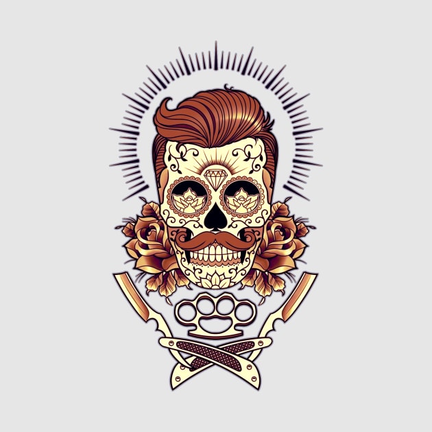 skull mexican by sevencrow