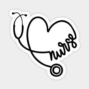 Nurse Stethoscope Magnet