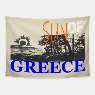 Sun Of Greece Tapestry