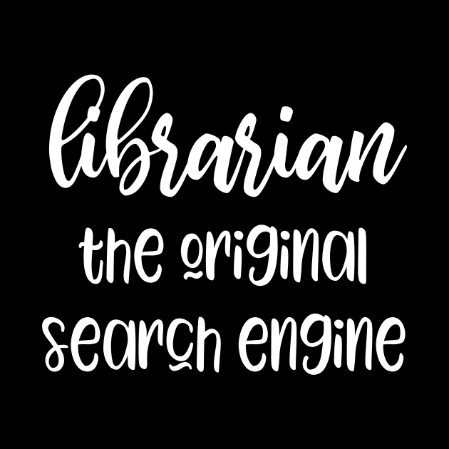 Funny Librarian Slogan by kapotka