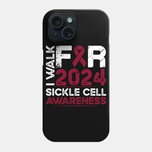 Sickle Cell Awareness 2024 Walk Phone Case