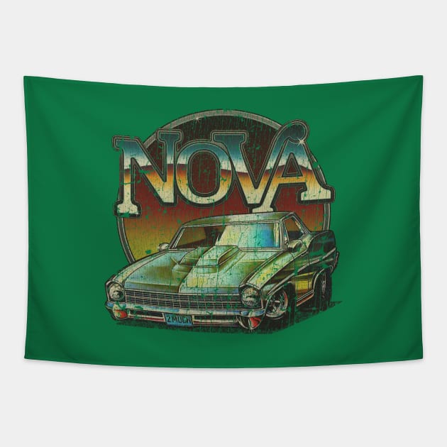 Chevy II Nova 1967 Tapestry by JCD666