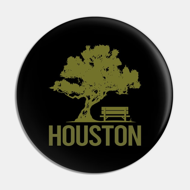 A Good Day - Houston Name Pin by Atlas Skate