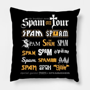 Spam on Tour Pillow