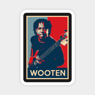 Victor Wooten - Hope Poster - Greats of Jazz Music History Magnet