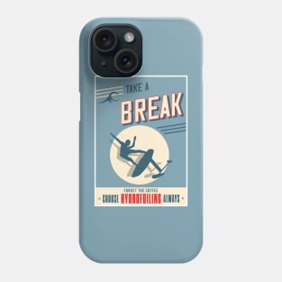 Take a hydrofoiling break Phone Case