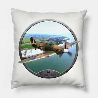 Hurricane Aircraft Pillow