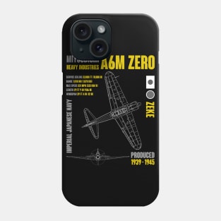 Mitsubishi A6M Zero Phone Case