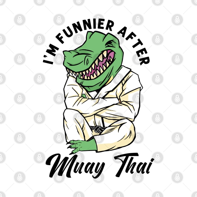 Muay Thai Coach Kickboxing Instructor Funny Martial Arts by Tom´s TeeStore