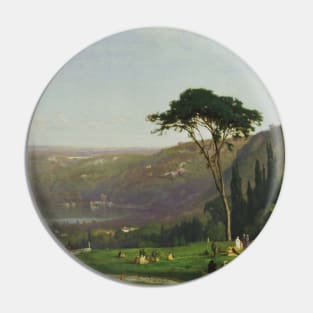 Lake Albano by George Inness Pin