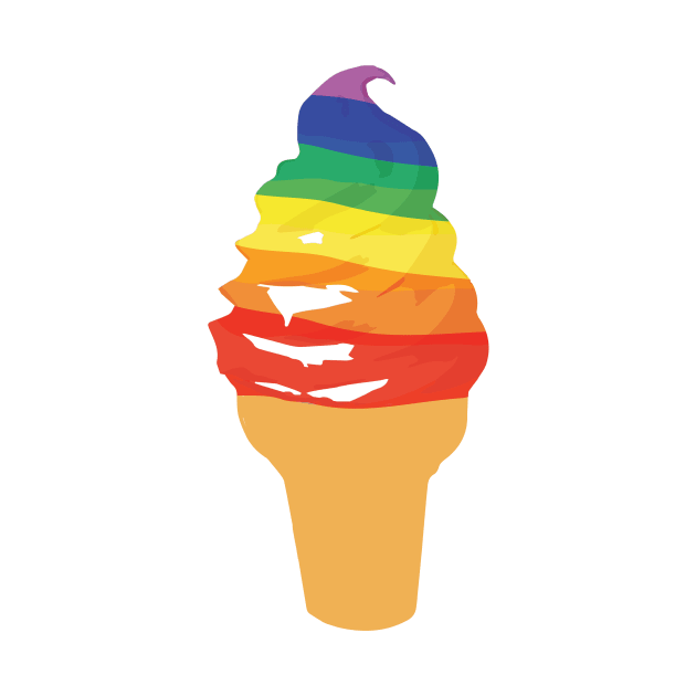 Ice Cream Rainbow by Buck_Red