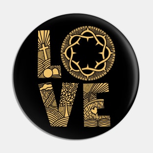 God's love Pin