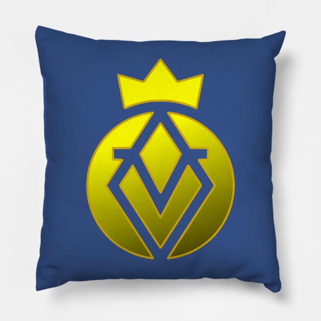 Villarreal light yellow Pillow by dablohotaka