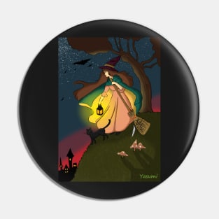 little witch Pin