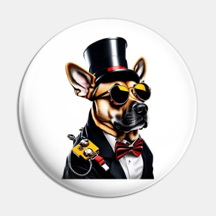 Mafia dog Pin