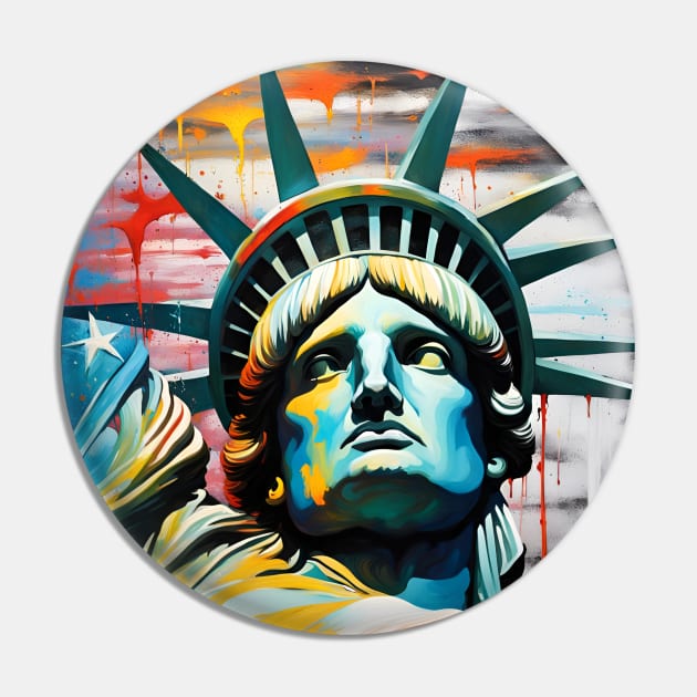Lady Liberty Pin by Lyvershop