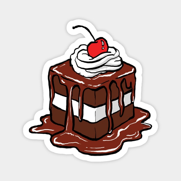 Hot Fudge Sundae Magnet by Kenjy737