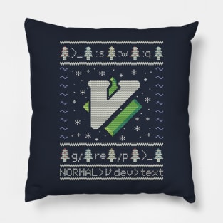 Christmas Vim Sweater Pillow