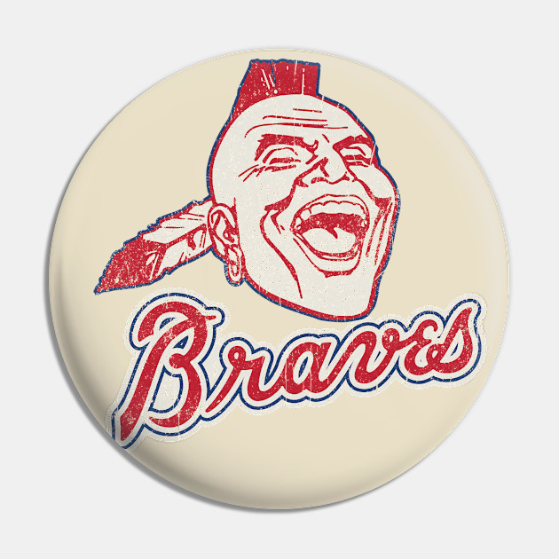 Atlanta Braves Vintage Logo Pin