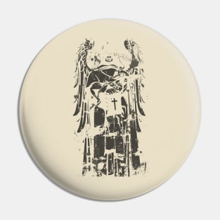 Faceless Angel Pin