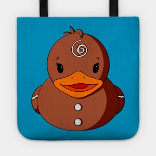 Gingerbread Rubber Duck Tote