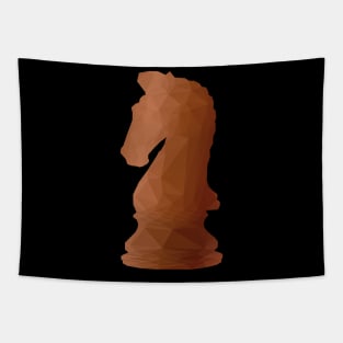 Chess Knight Low Poly Tapestry