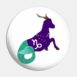 Capricorn 2 (Royal Purple) Pin