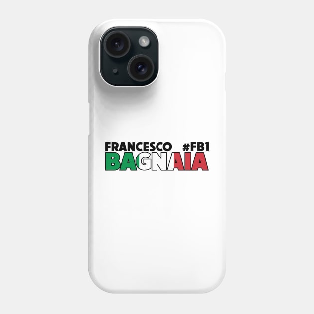 Francesco Bagnaia '23 Phone Case by SteamboatJoe