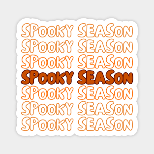 Spooky season, Halloween edition Magnet