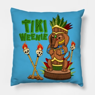 Tiki Weenie Pillow