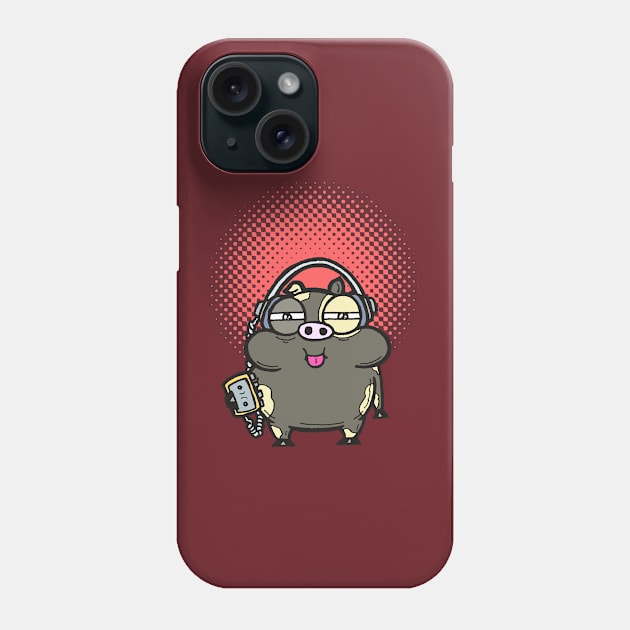 Pudge Is In The Groove Phone Case by calavara