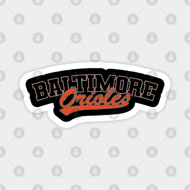 Baltimore Orioles Magnet by Nagorniak