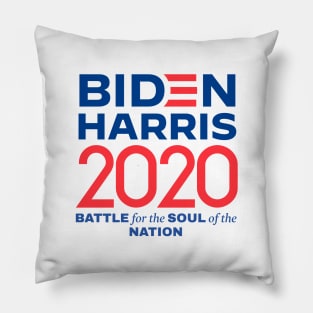 BIDEN HARRIS 2020 BATTLE FOR THE SOUL OF THE NATION Pillow